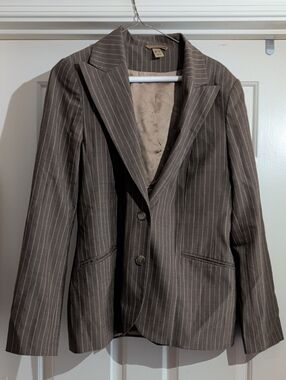 H&M Pinstripe Suit with Skirt